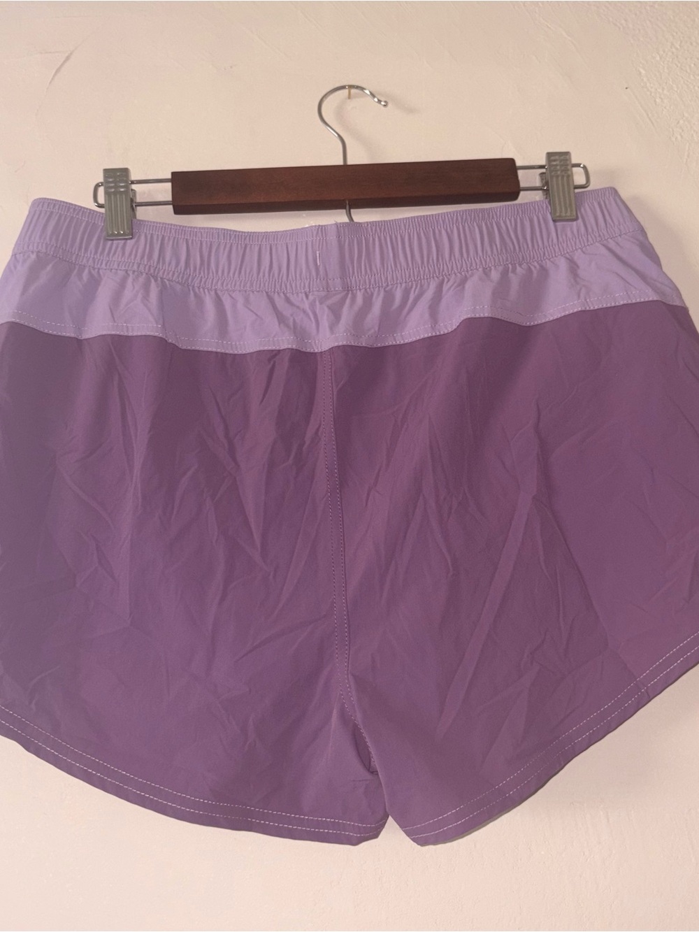 Fair Harbor purple colorblock athletic shorts L - Picture 2 of 3